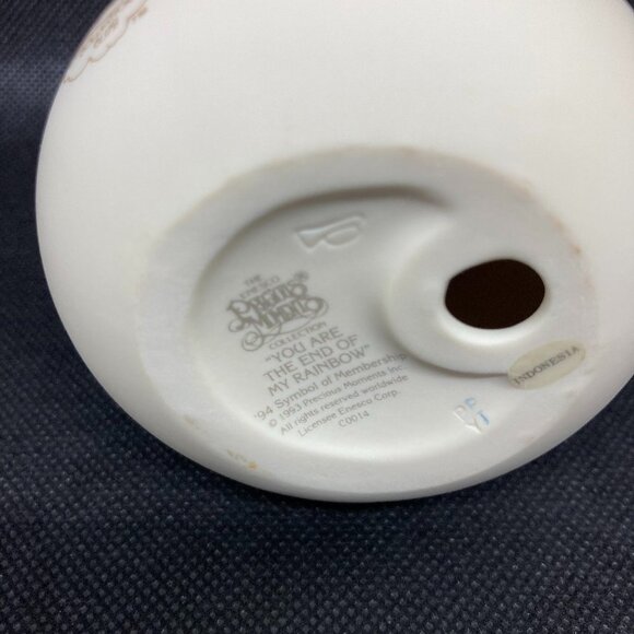 PRECIOUS Moments "You're the end of my rainbow" 1994 Membership figurine - Picture 3 of 3